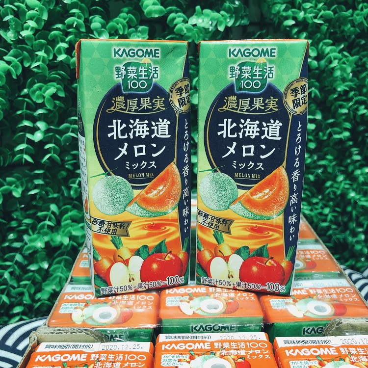 日本北海道蜜瓜 野菜汁 季節限定 盒 Orange Lifestyle橙式生活